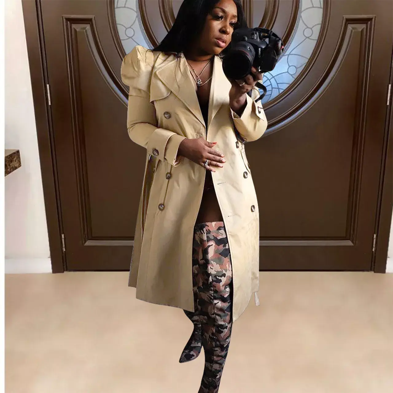 The New York style trend coat