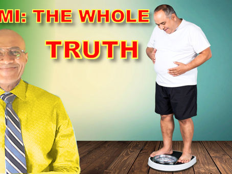 A man weighing himself and a doctor on the left