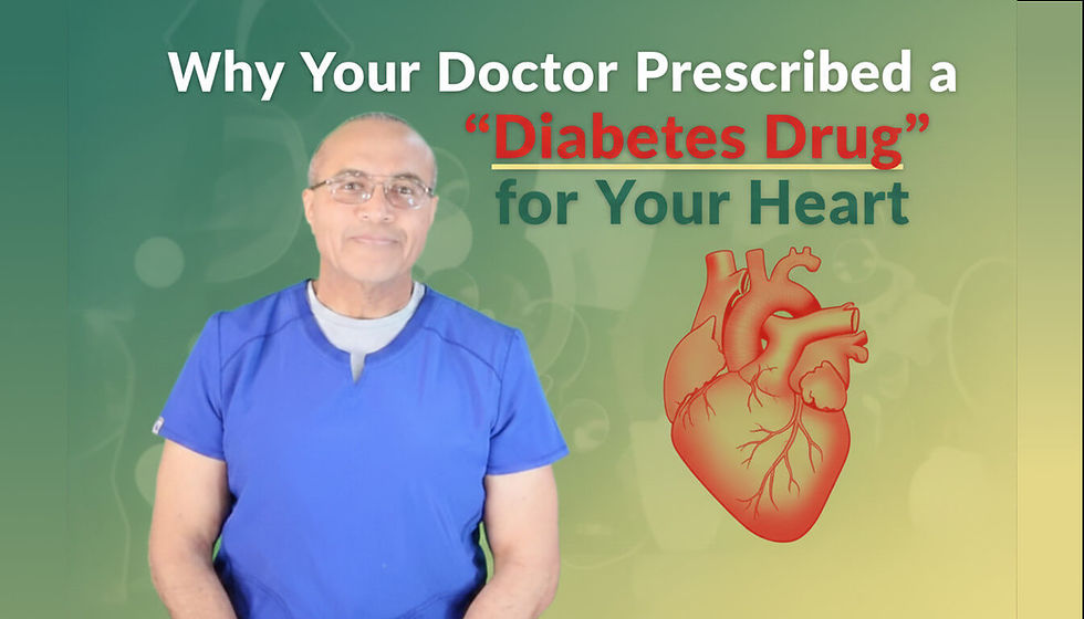 A doctor standing next to a human heart