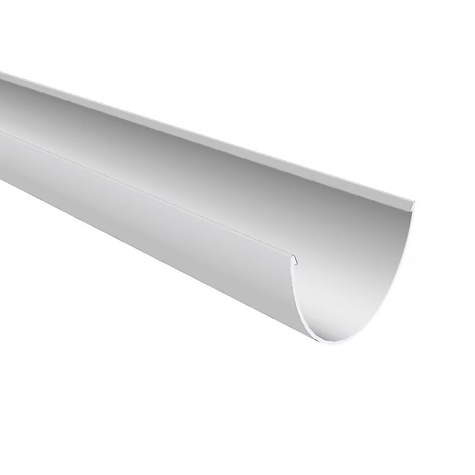 Freefoam Deepflow Gutter 4m (White)