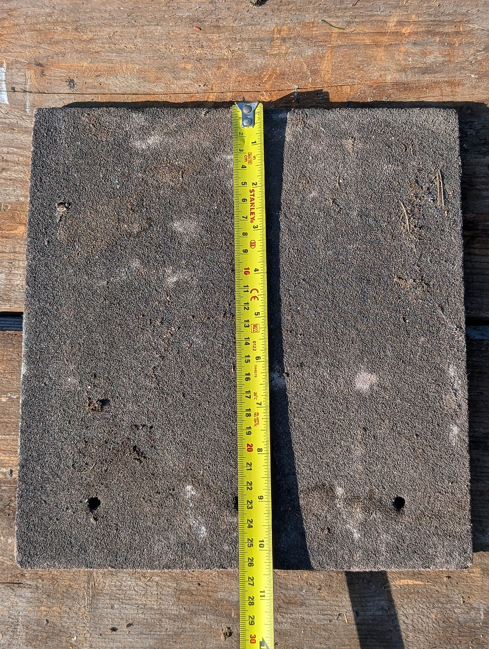 Thumbnail: Marley Plain Tile & Half Antique Brown (New)