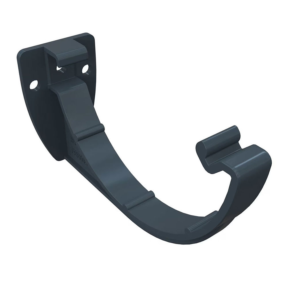 Freefoam Round Gutter Bracket (Anthracite Grey)