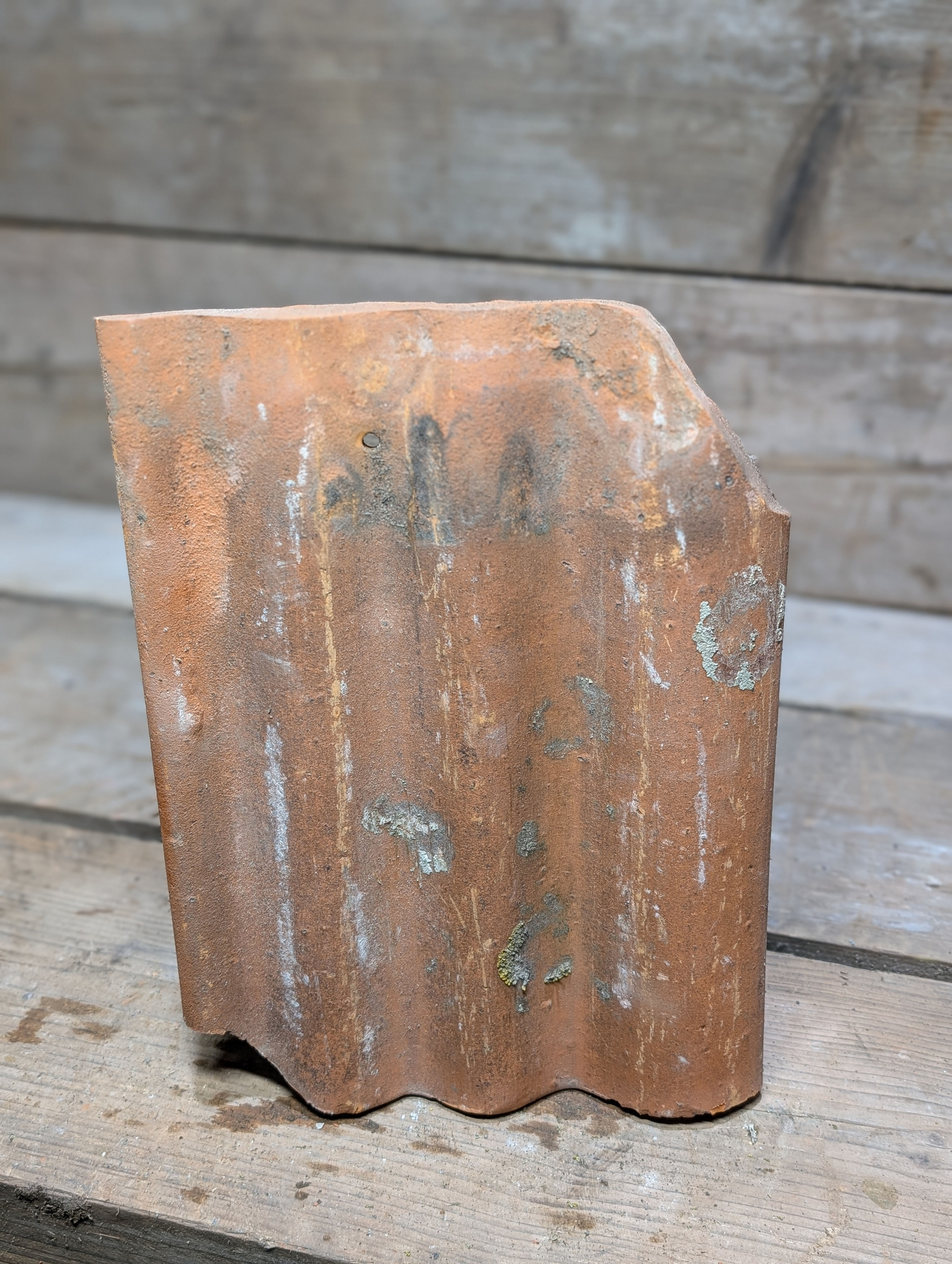 Corrugated Clay Pan Tile (Reclaim)