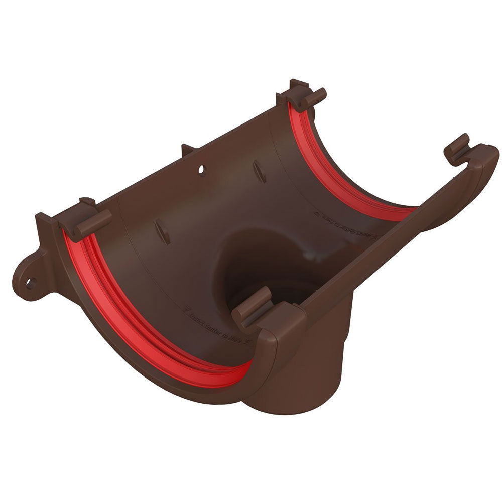 Freefoam Round Running Outlet (Brown)