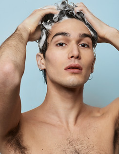 Model in Shower