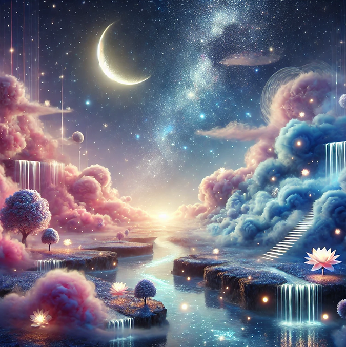Image d'un paysage onirique