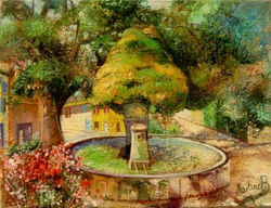 La fontaine de Vaugines