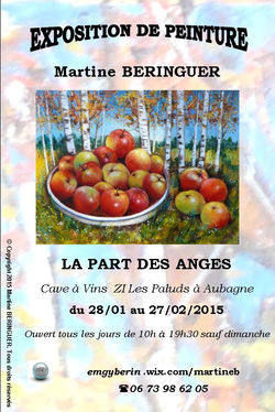Affiche expo la part des anges