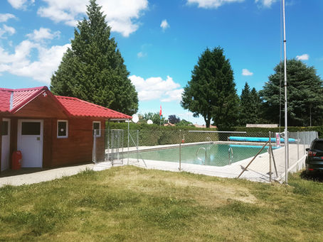 La piscine est ouverte !