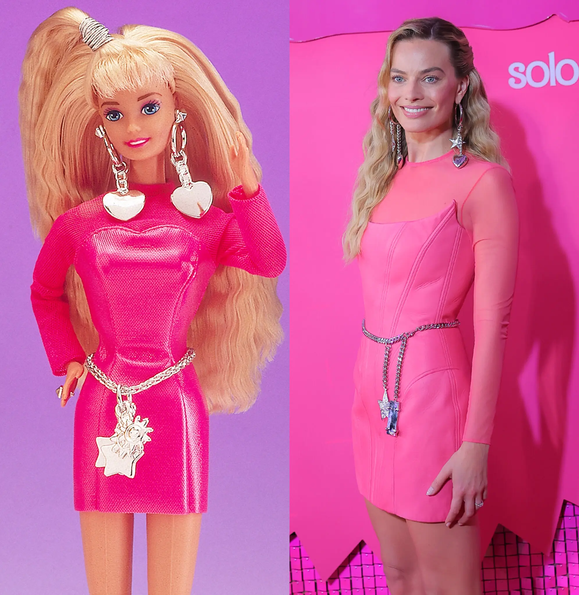 Look barbie "Magia en los Aretes"
