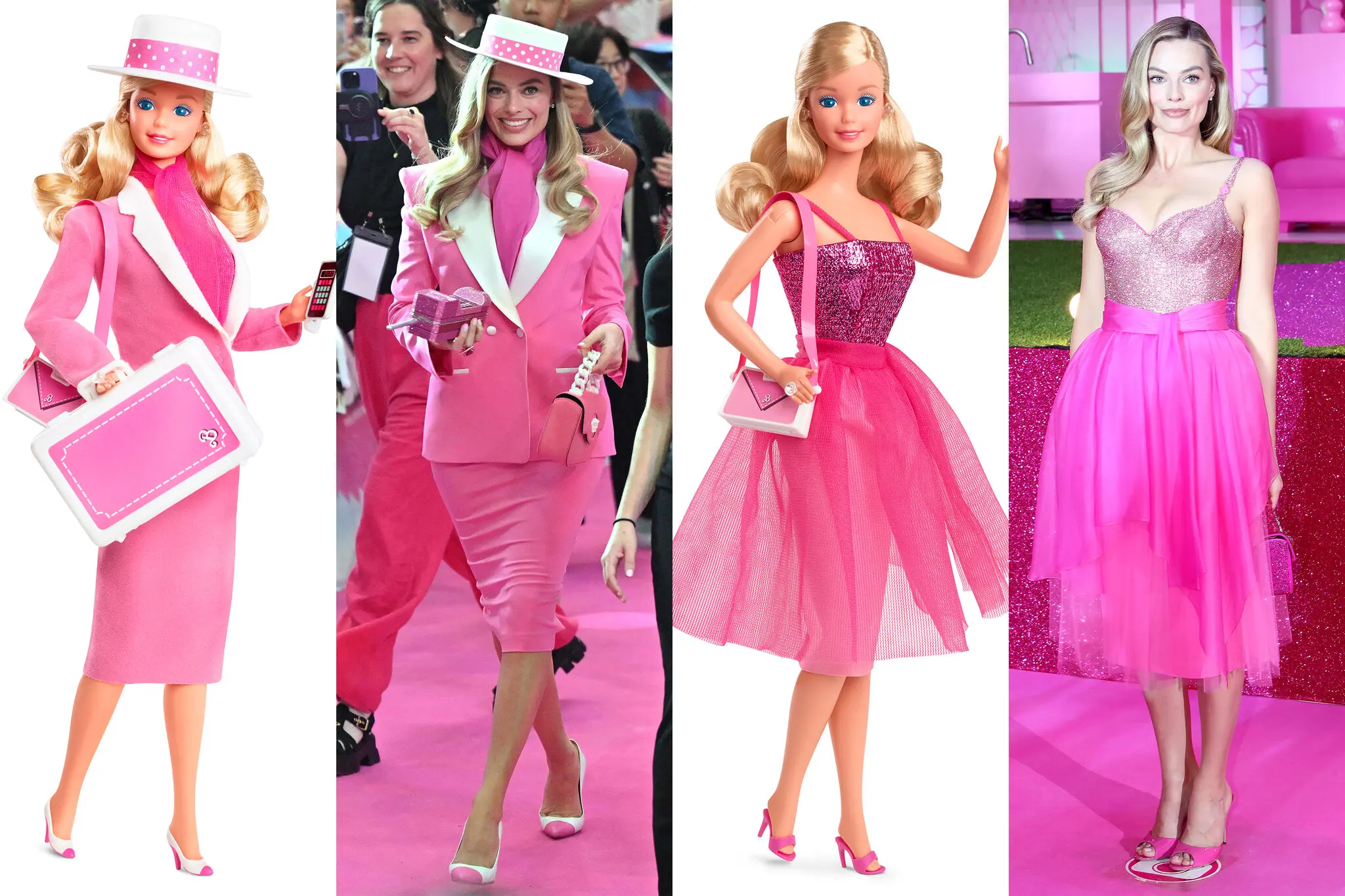 Looks Barbie de dia a noche
