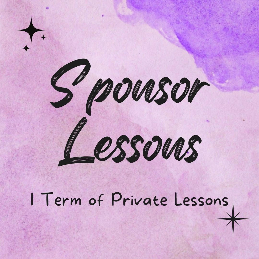 Sponsor One Term of 1-1 Music Lessons