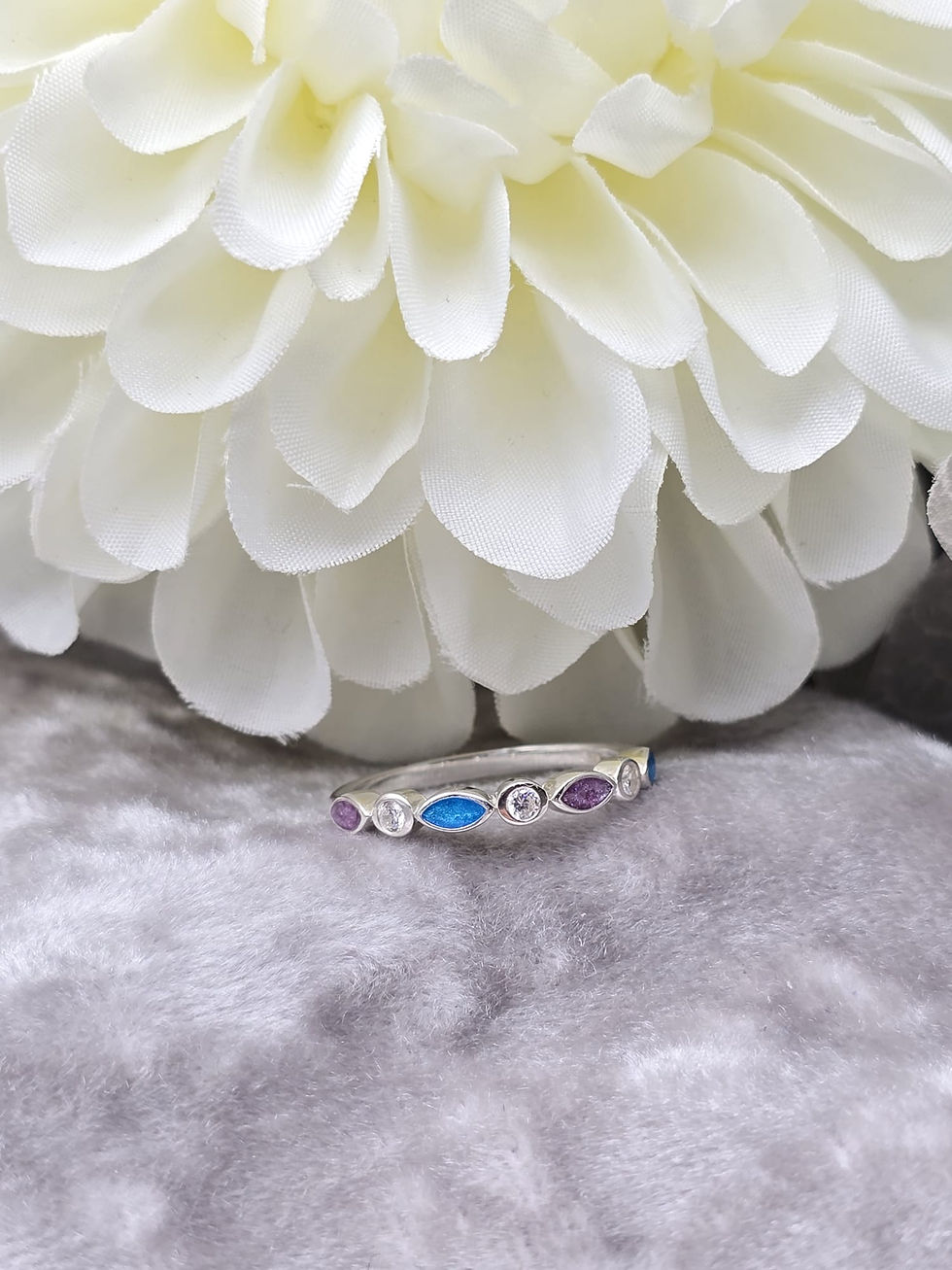 Thumbnail: Half Eternity Ring