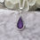 Thumbnail: Small Thick Trim Teardrop Pendant 