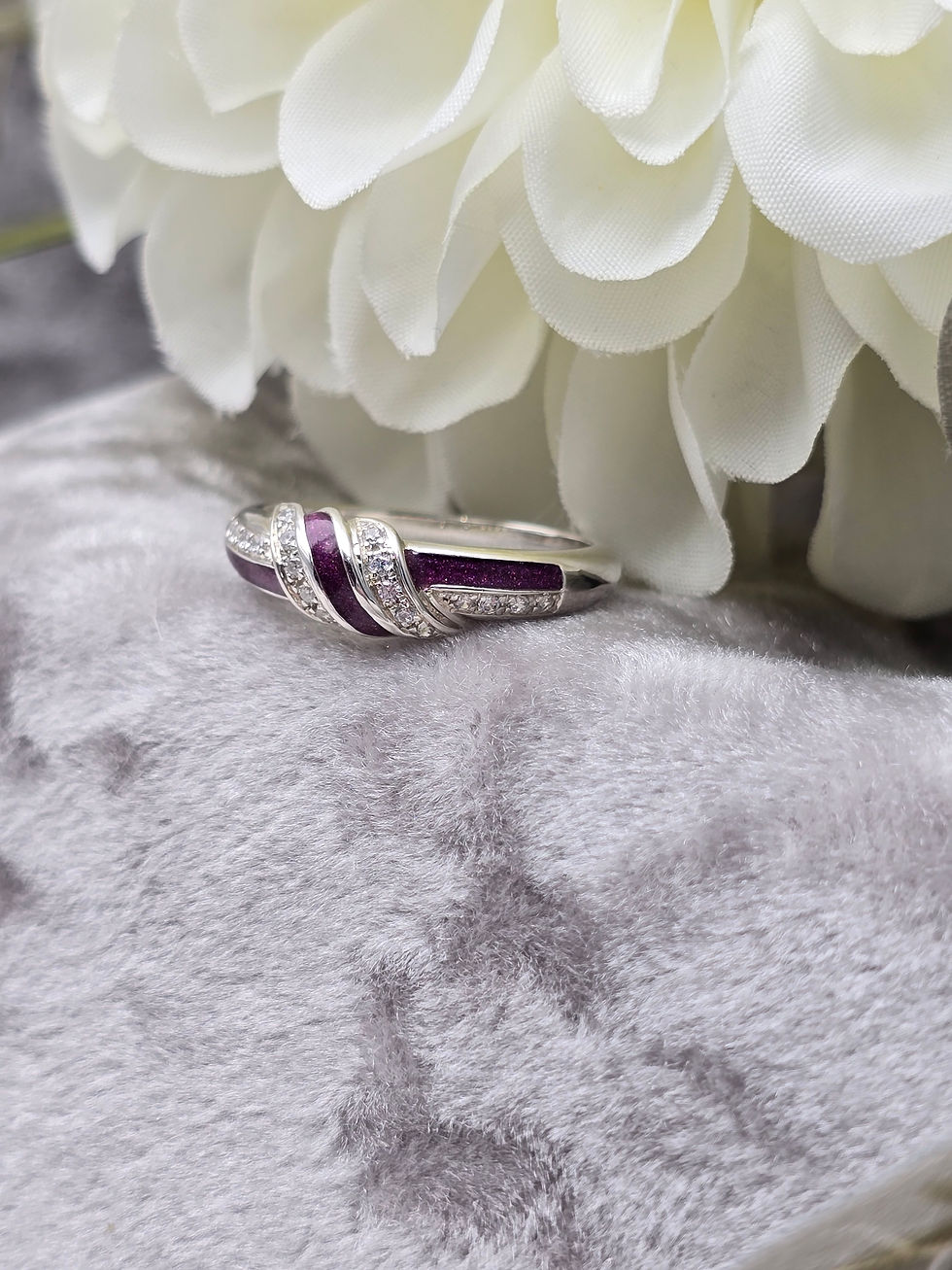 Thumbnail: Triple Channel Band Ring