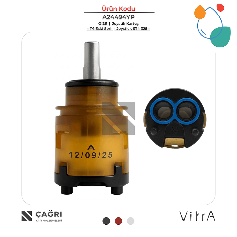 ARTEMA Ø25 Joystik ST 325 Kartuş T4 A24494YP