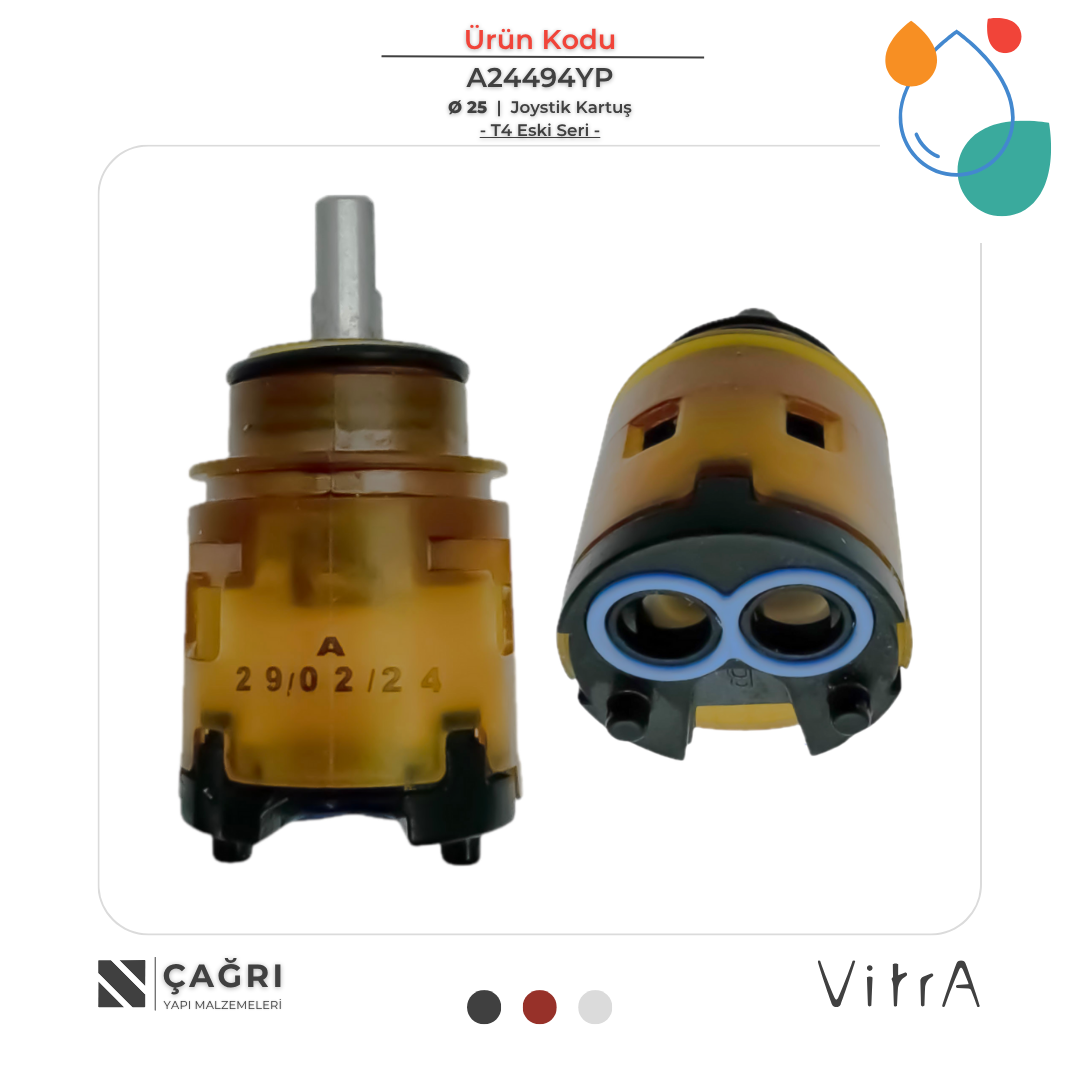 ARTEMA Ø25 Joystik ST 325 Kartuş T4 A24494YP