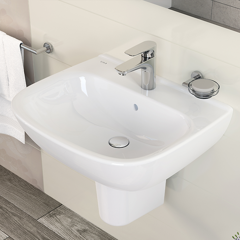 Küçük resim: VİTRA Zentrum Lavabo 60 cm 7276L003-0001