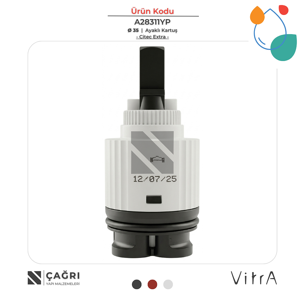 ARTEMA Ø35 Ayaklı Kartuş A28311YP