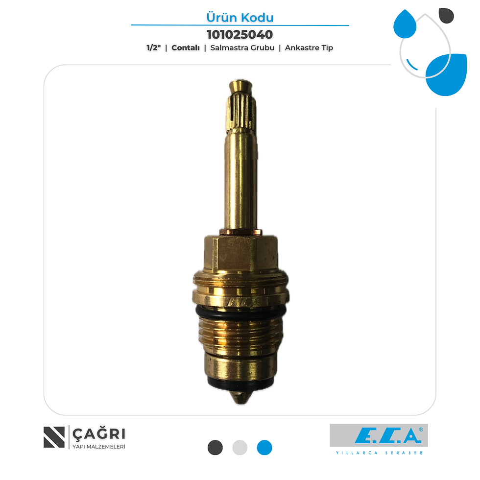 ECA Salmastra Ankastre 1/2" 101025040