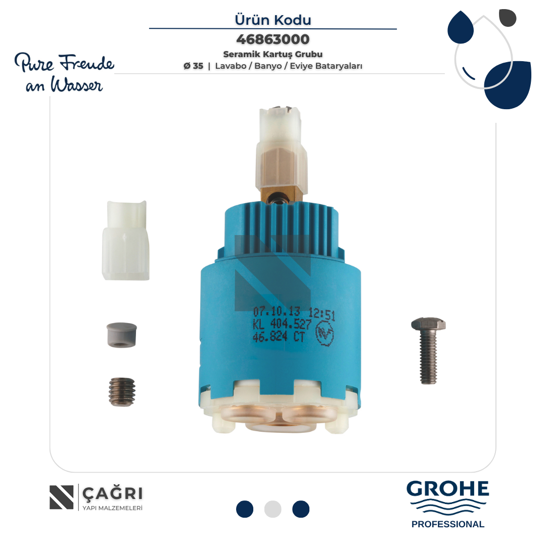 GROHE Seramik Kartuş 35 mm 46863000