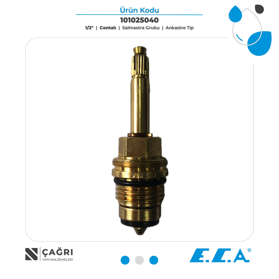 ECA Salmastra Ankastre 1/2" 101025040