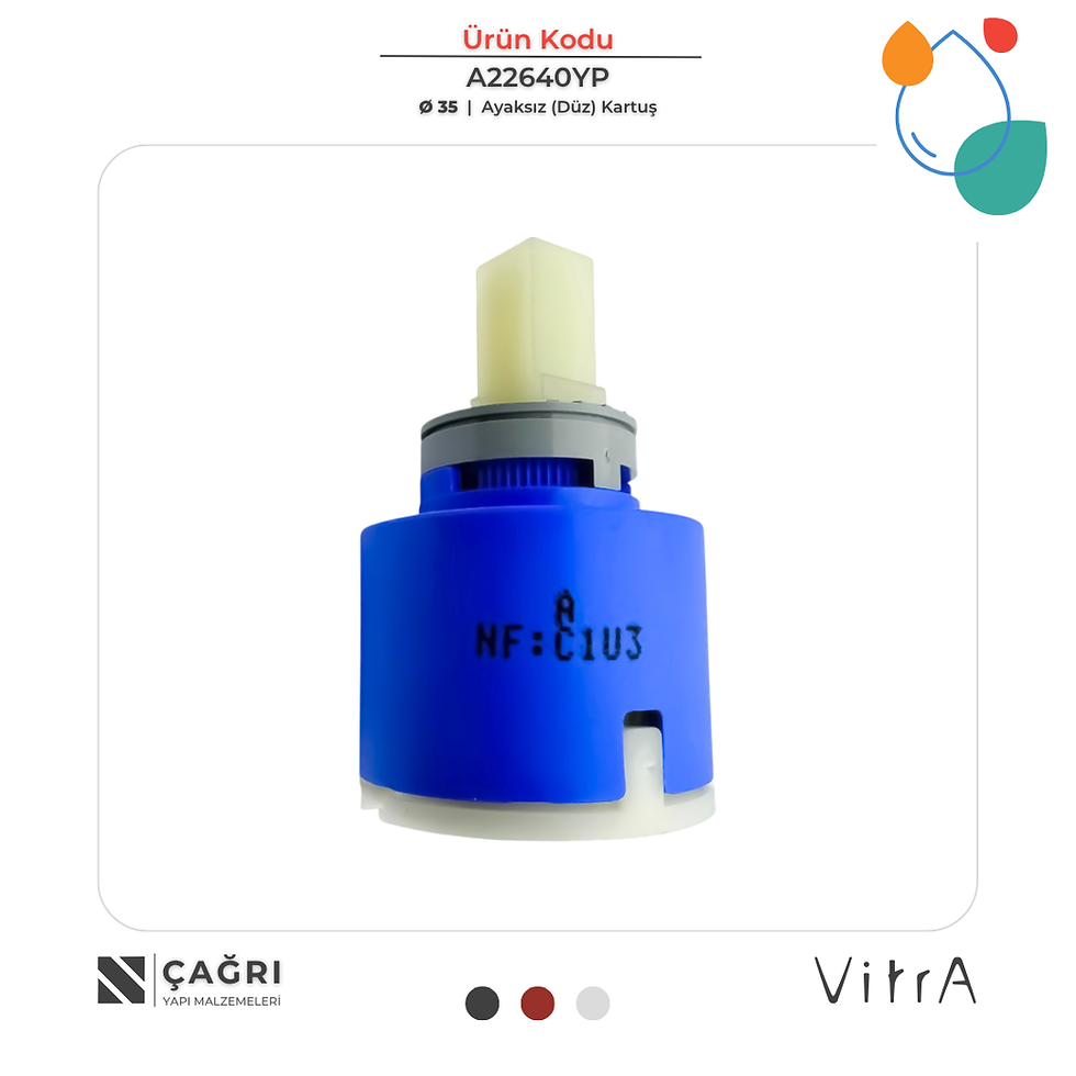 ARTEMA Ø35 Düz Kartuş A22640YP