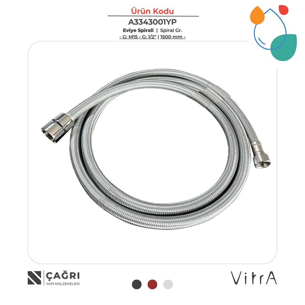 ARTEMA Spiral Gr. Hasır M15 - 1500 mm A3343001YP