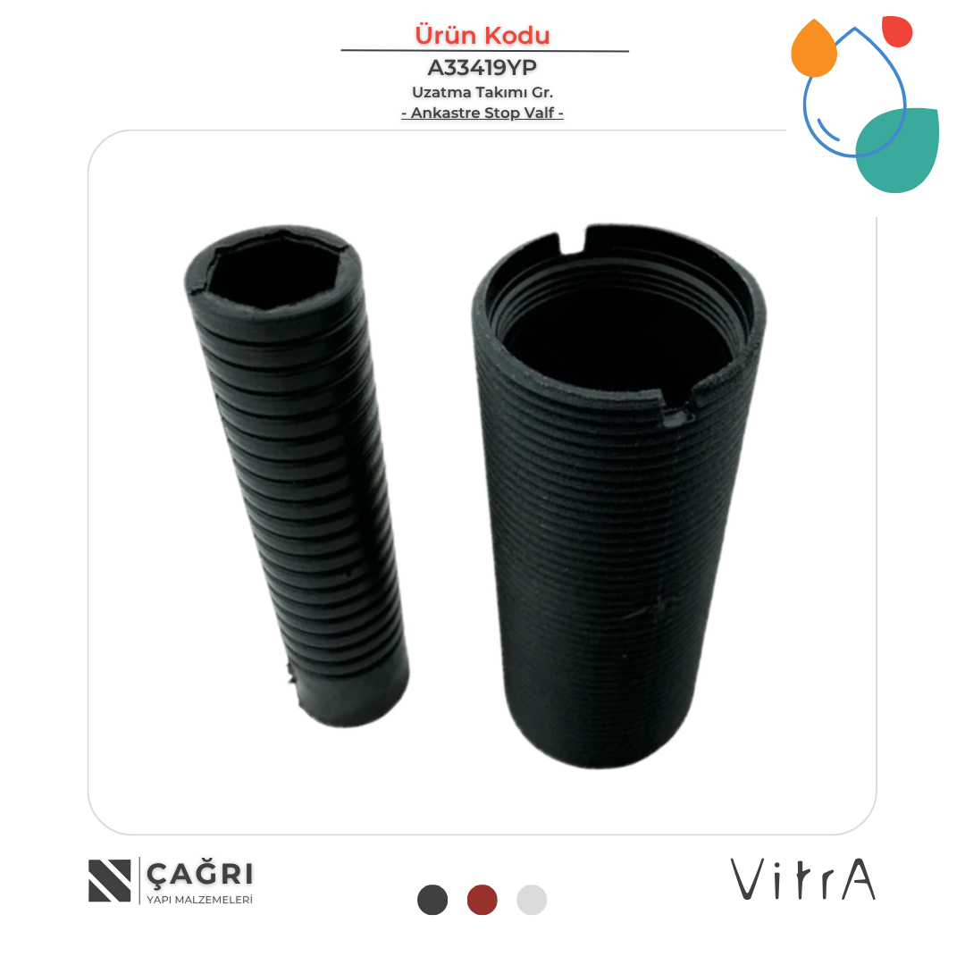 ARTEMA Ankastre Stop Valf Uzatma Gr. A33419YP