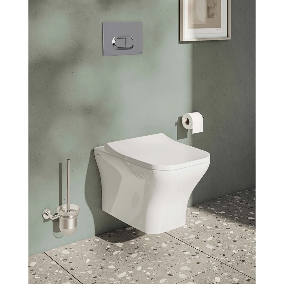 Küçük resim: VİTRA Minimax Tuvalet Fırçalığı A44790