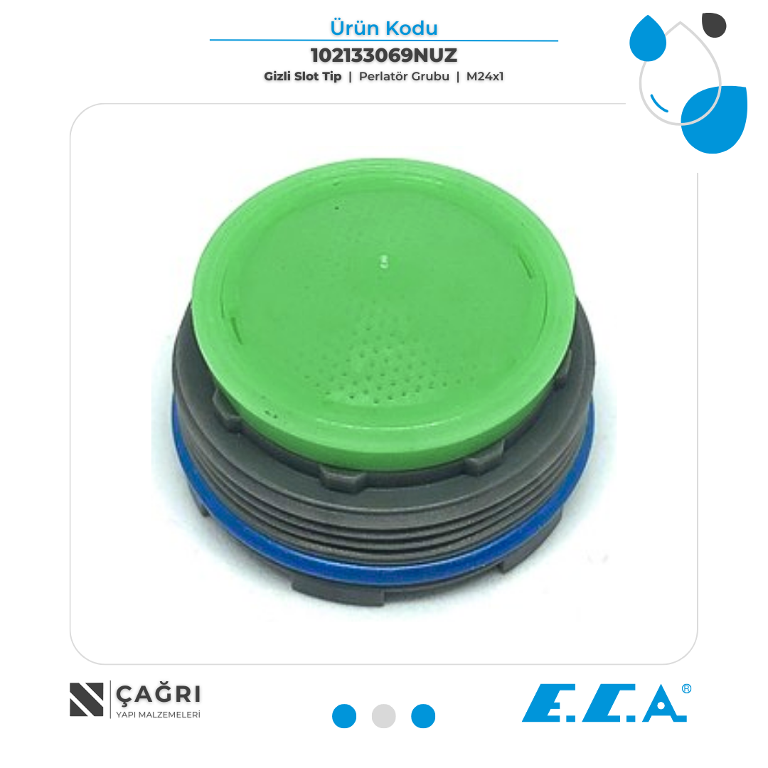 ECA Gizli Slot Perlatör Grubu M24x1 102133069NUZ