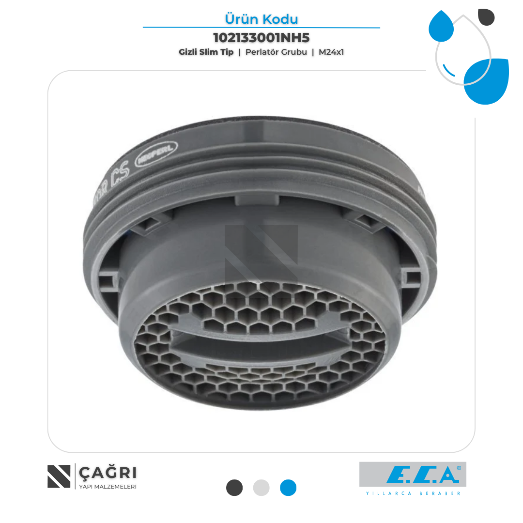 ECA Gizli Slim Perlatör Grubu M24x1 102133001NH5