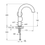 Küçük resim: VİTRA Liquid Lavabo Bataryası Siyah A4274939