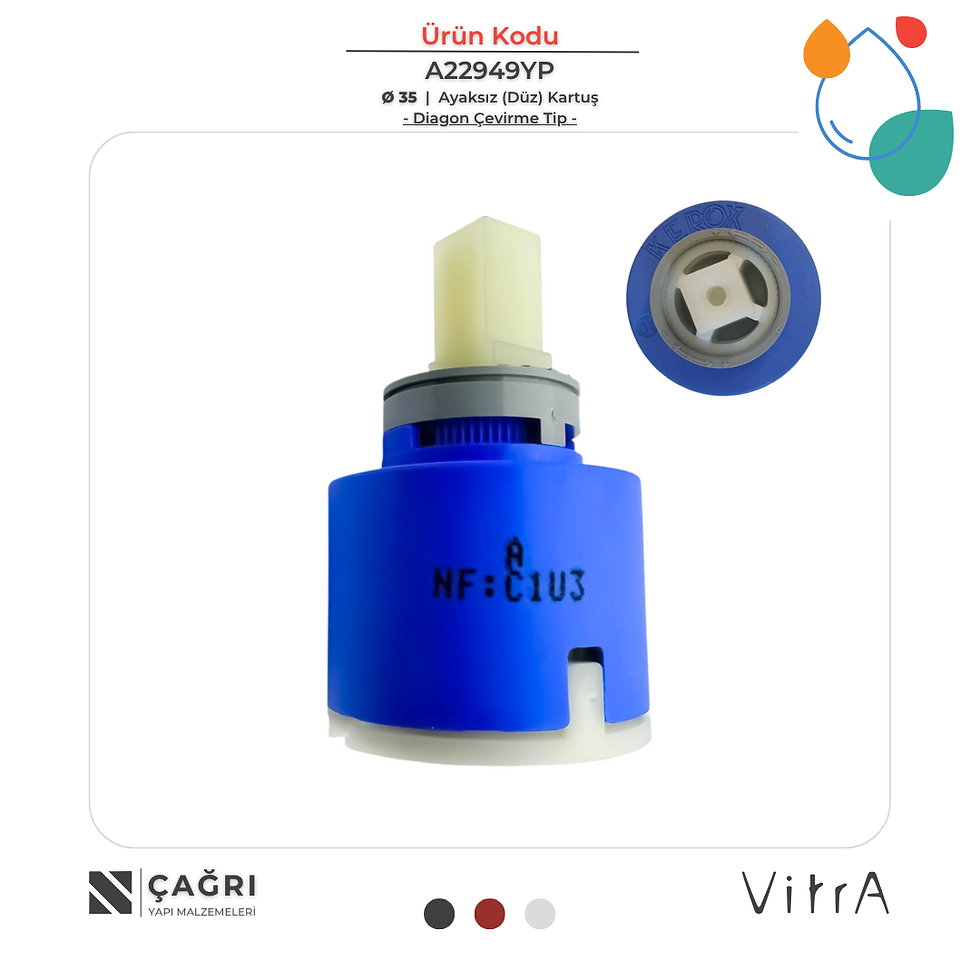 ARTEMA Ø35 Düz Kartuş A22949YP