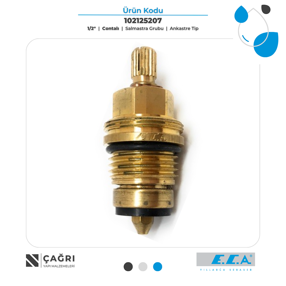 ECA Salmastra Ankastre 1/2" 102125207