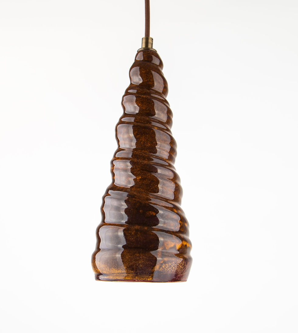 Aqua Pendant Almond