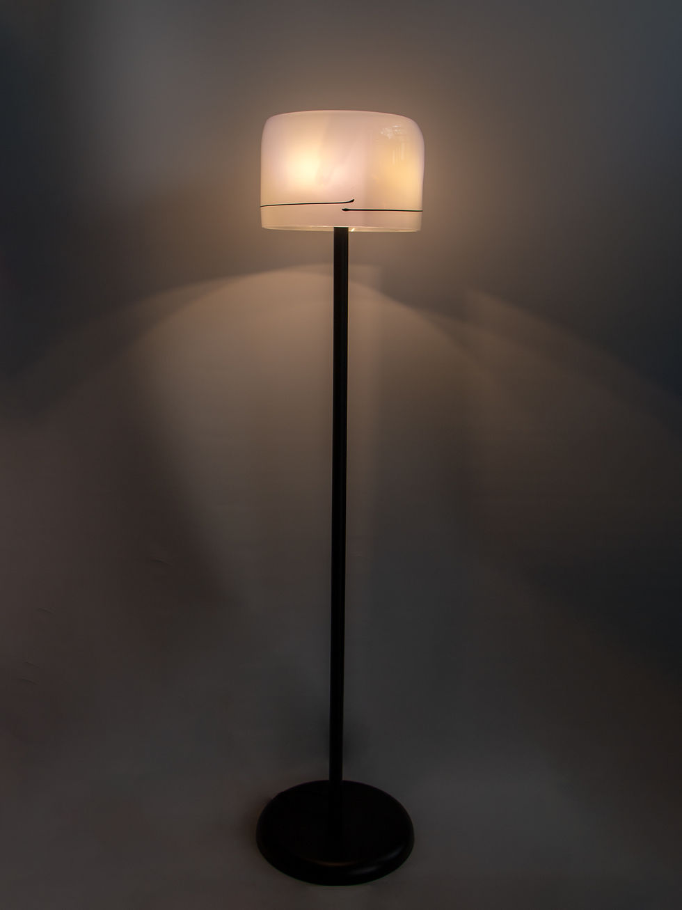 Sign Floor Lamp Gray
