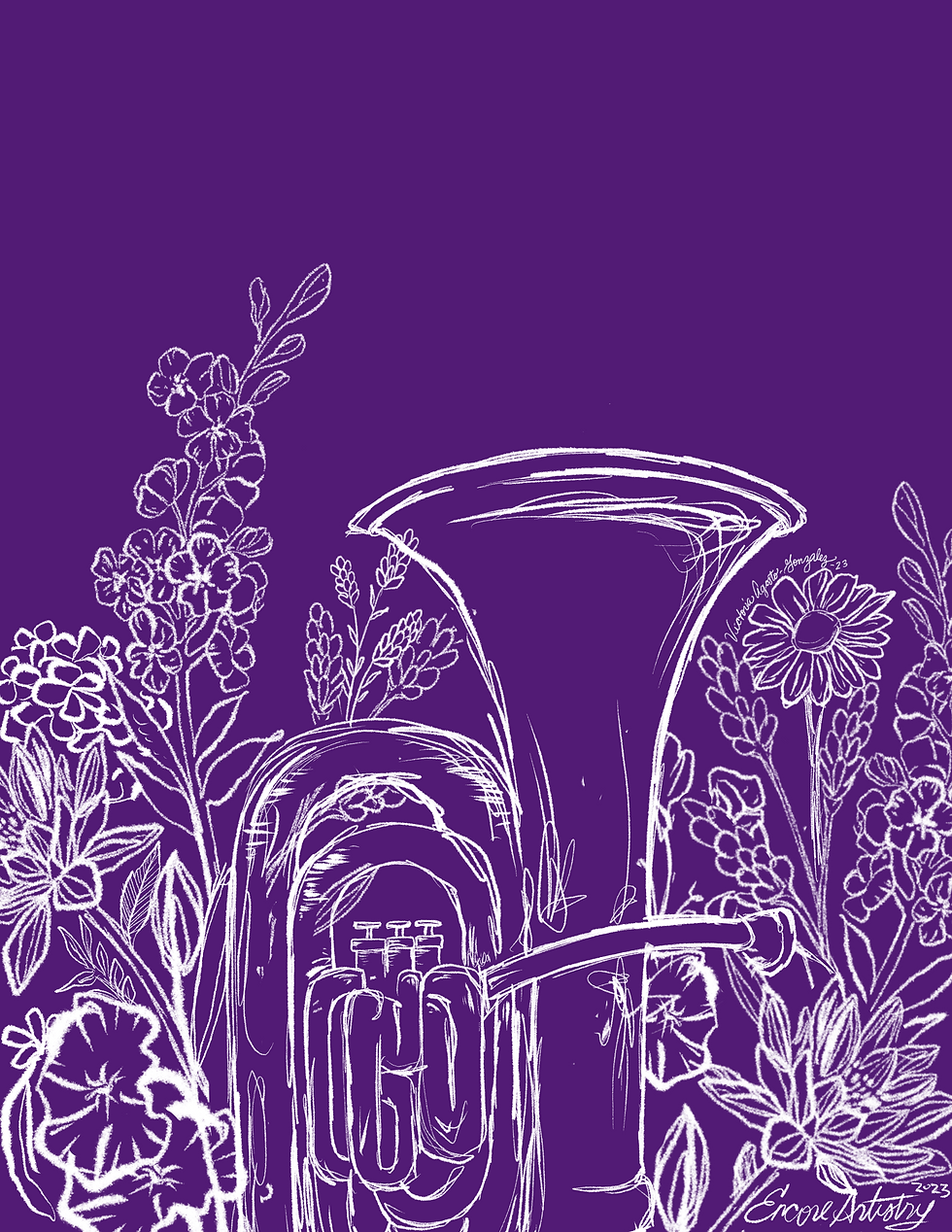Thumbnail: Tuba Floral Print