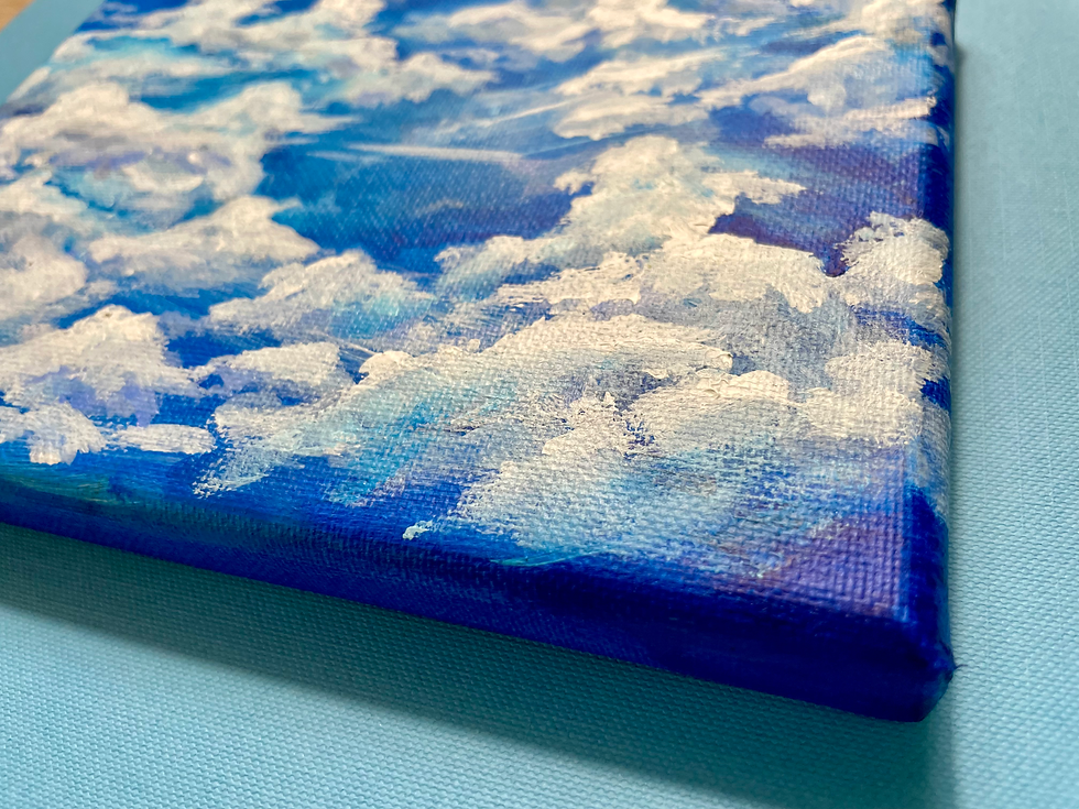Thumbnail: Mini Canvas- Sky Series- Blue