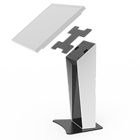 Floor Stand Side Facing and Top Parts Detached