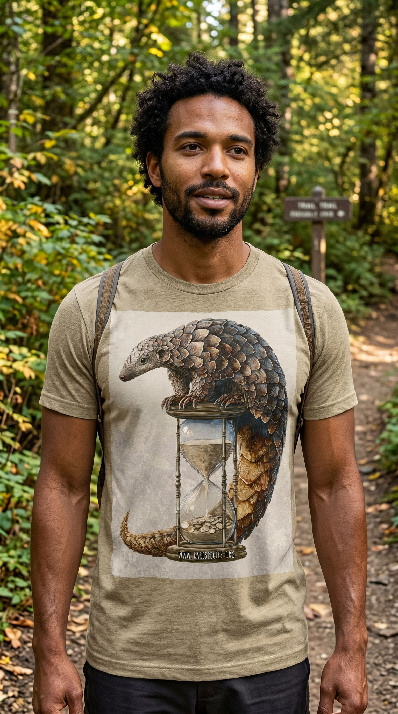 Before the Last Scale Falls - Pangolin T-shirt by RSCF