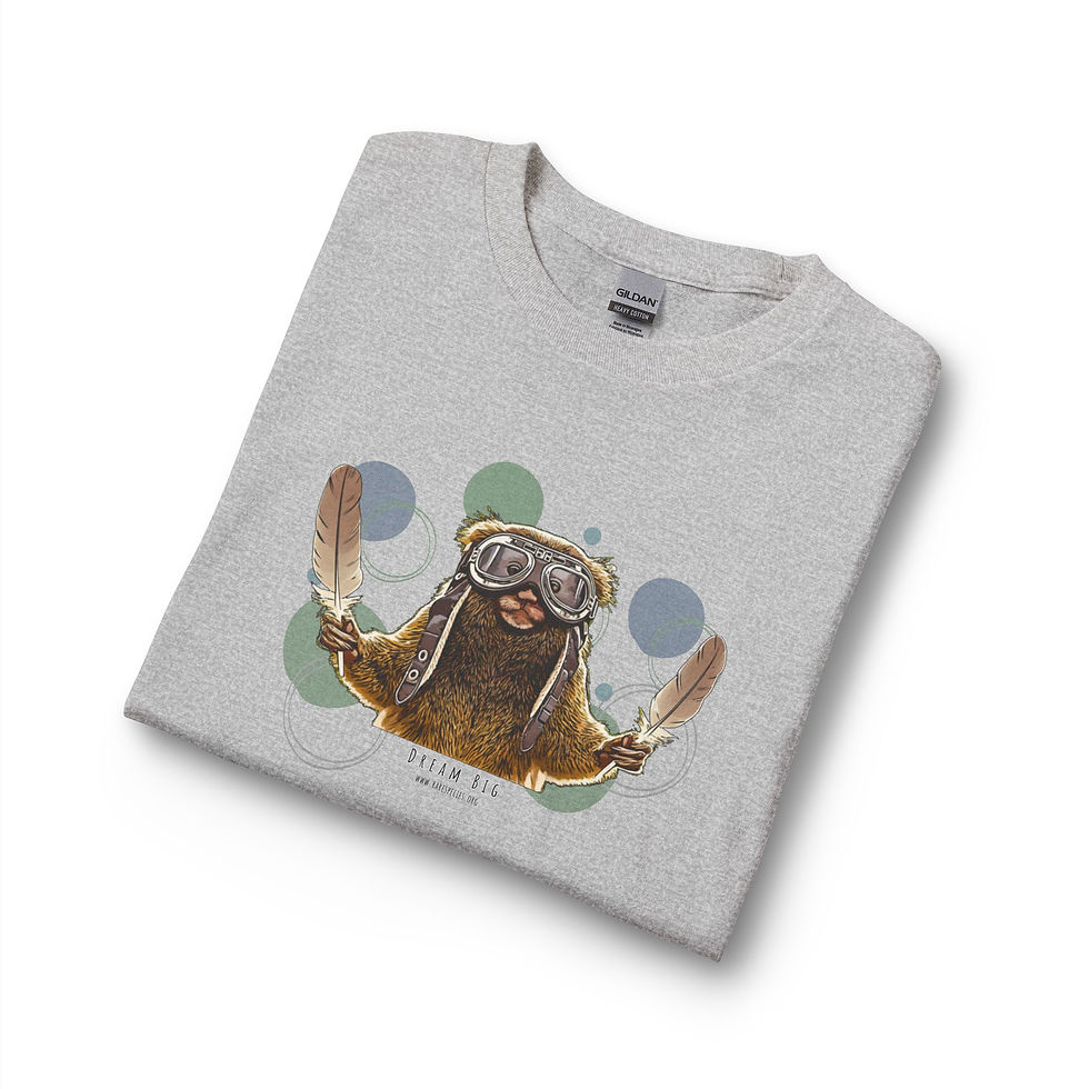 Thumbnail: Dream Big Pygmy Marmoset Long Sleeve T by RSCF