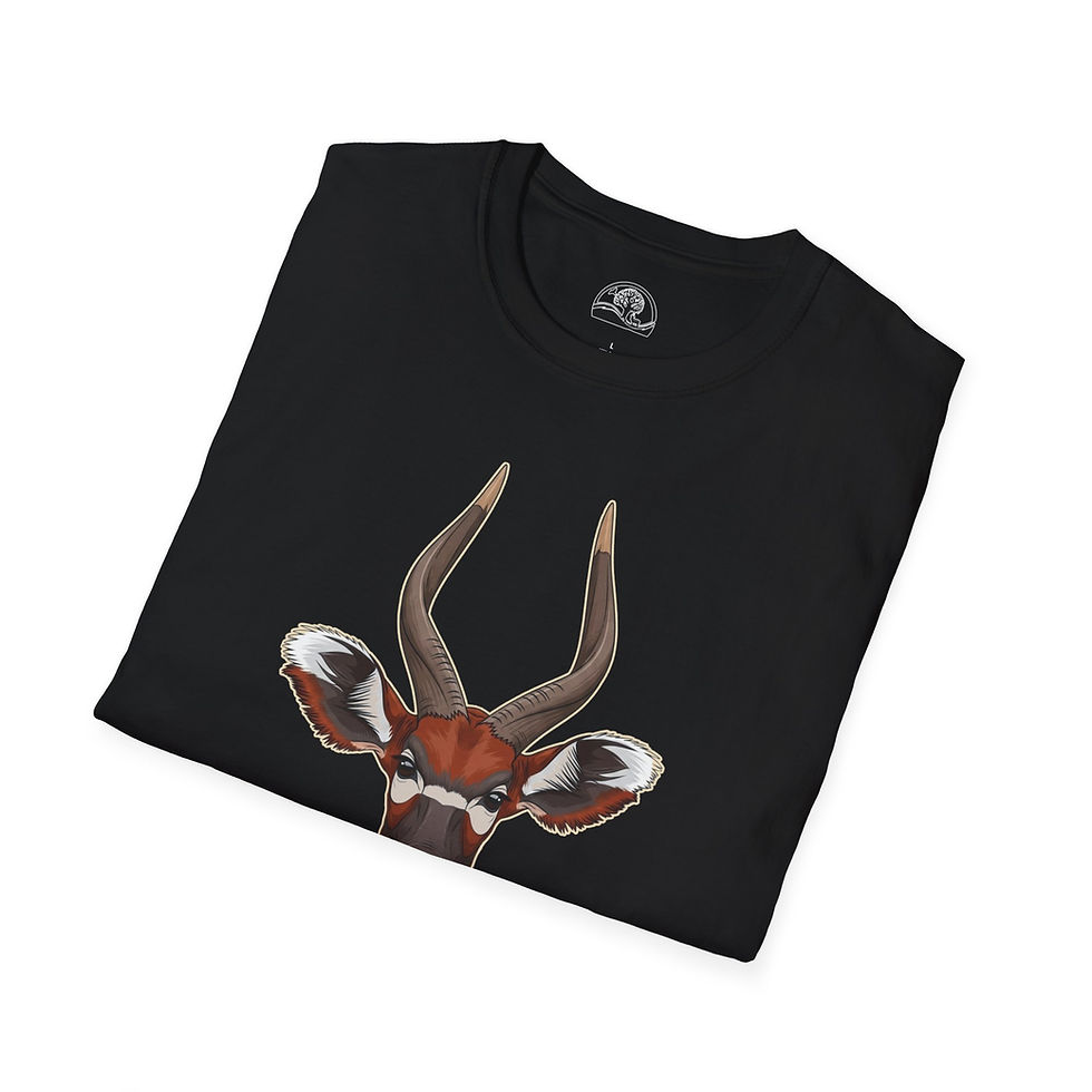 Thumbnail: Mountain Bongo Antelope Graphic T-Shirt  by RSCF