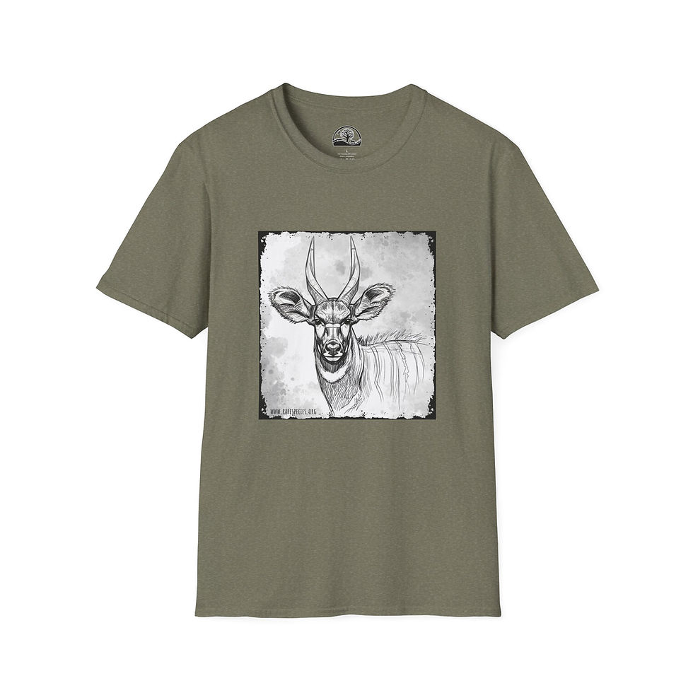 Thumbnail: Mountain Bongo Sketch T-shirt by RSCF