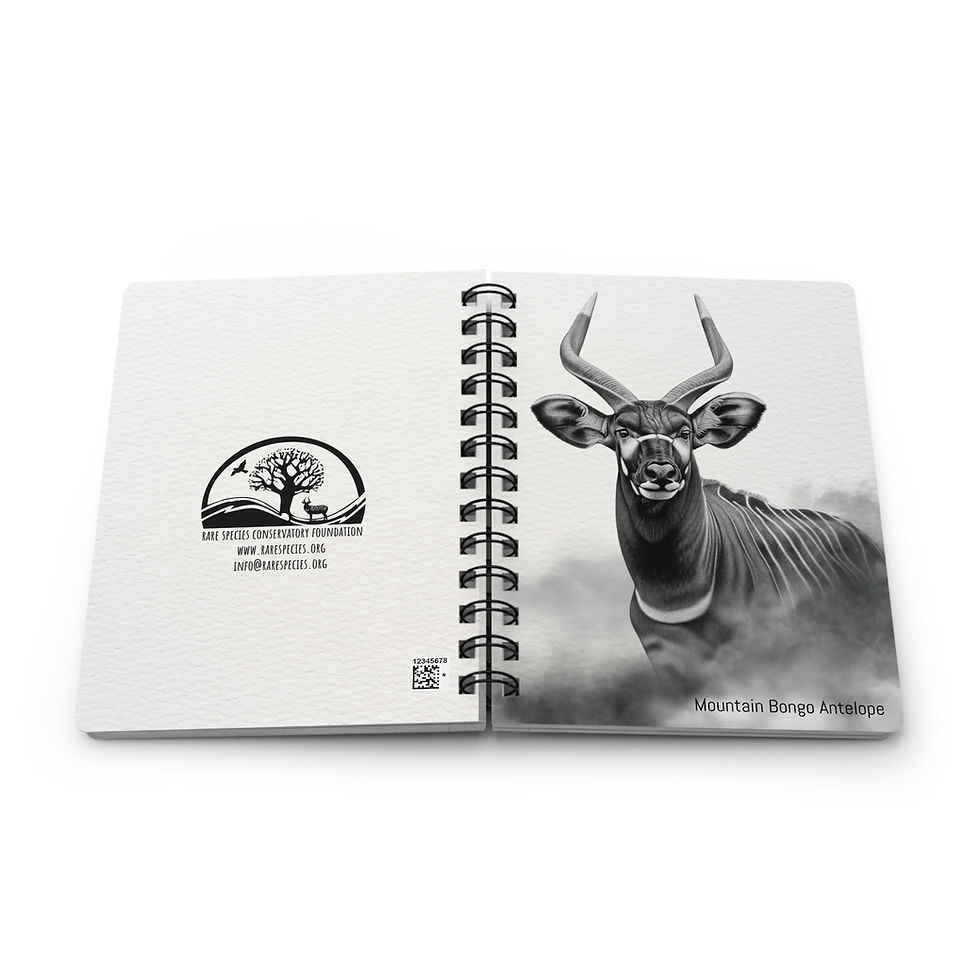 Thumbnail: Mountain Bongo Antelope Spiral Journal by RSCF