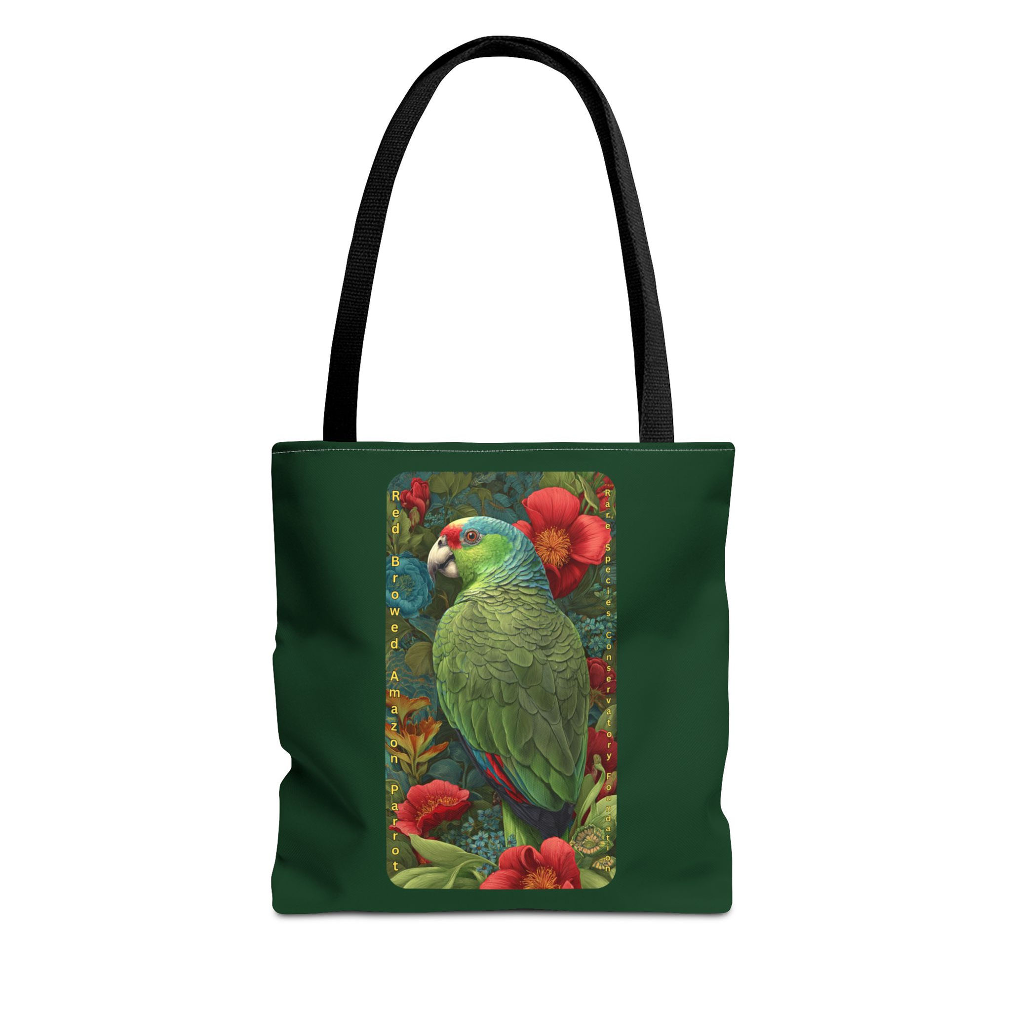 Red-Browed Amazon Tote Bag by RSCF