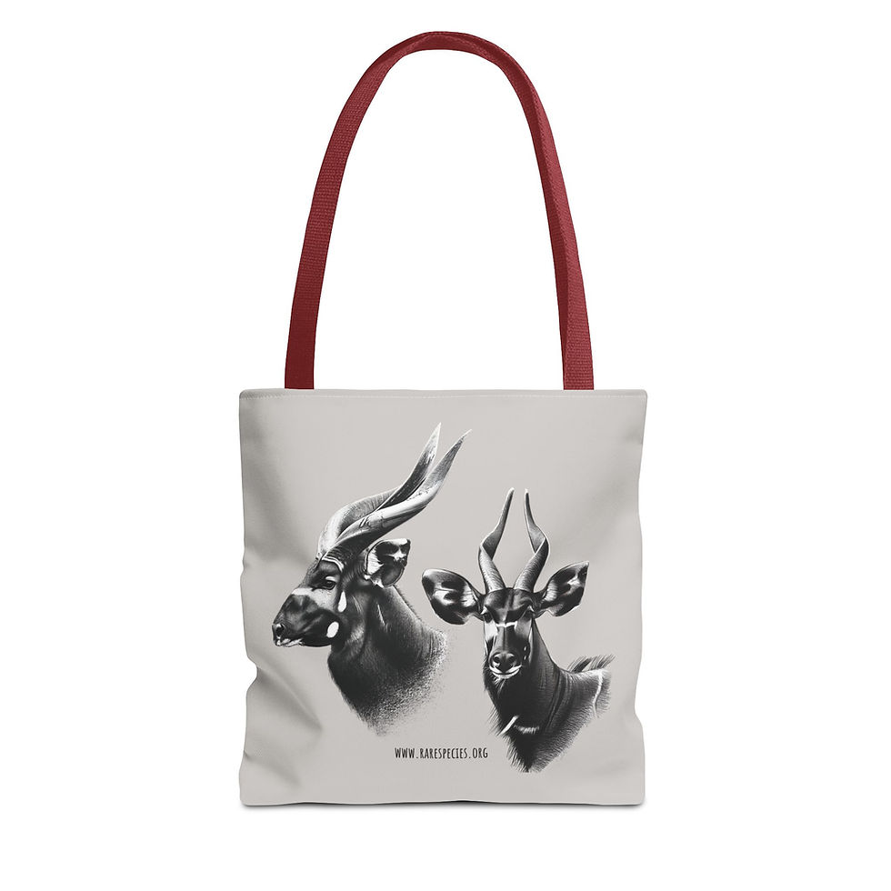 Thumbnail: Mountain Bongo Antelope Pair Tote by RSCF