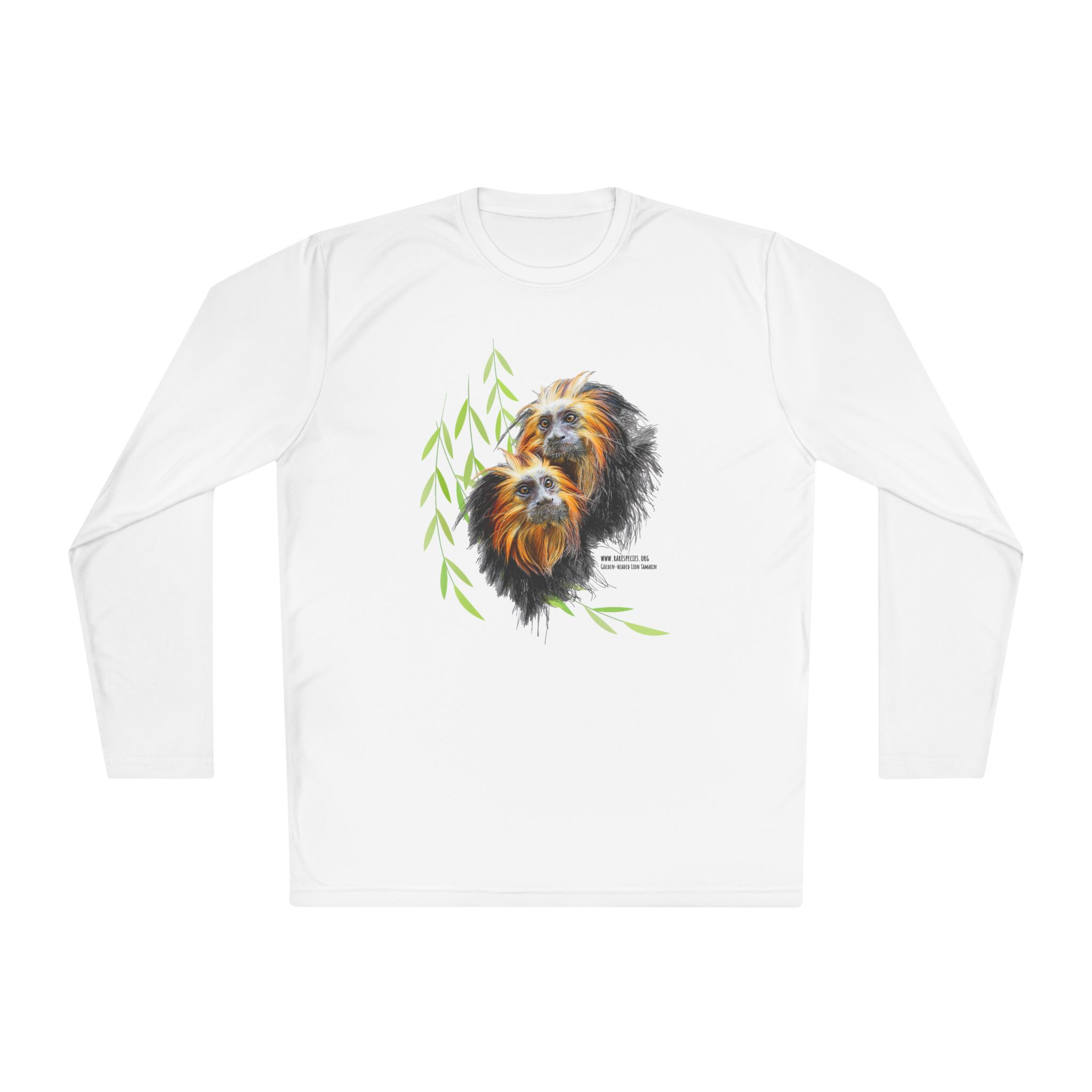 Golden Headed Lion Tamarin Long Sleeve T Shirt by RSCF