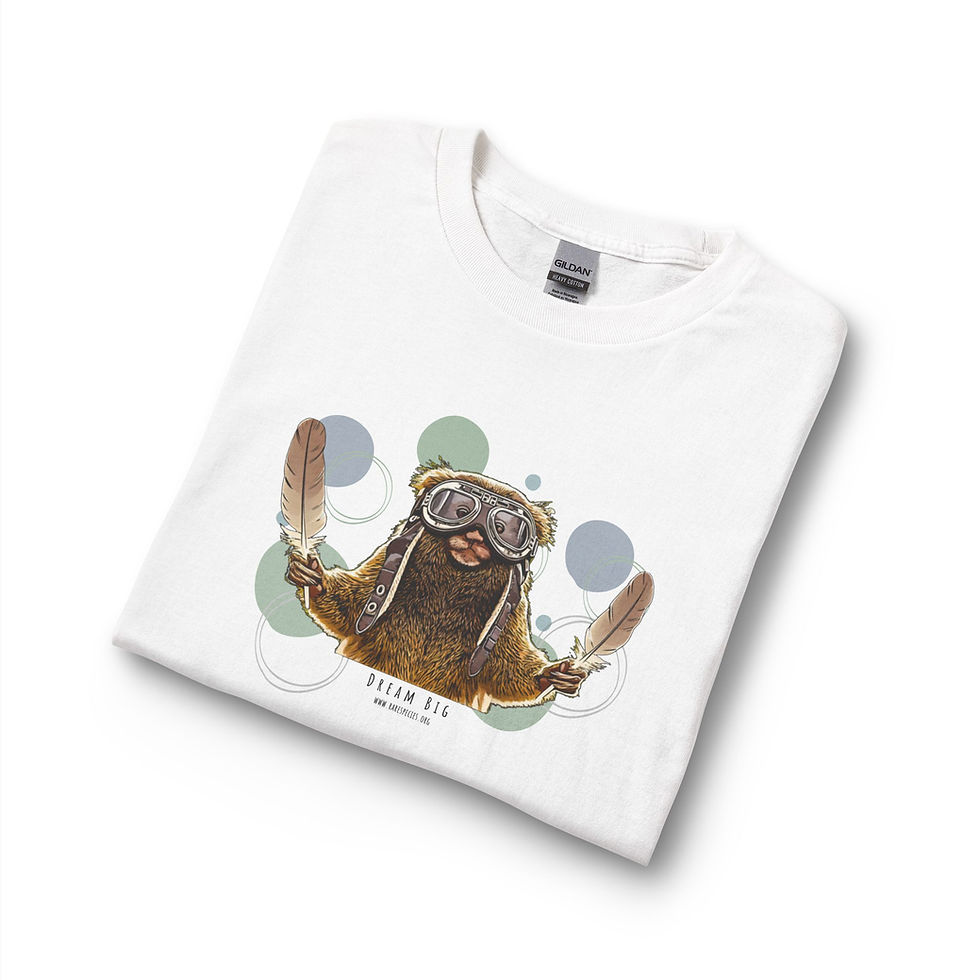 Thumbnail: Dream Big Pygmy Marmoset Long Sleeve T by RSCF