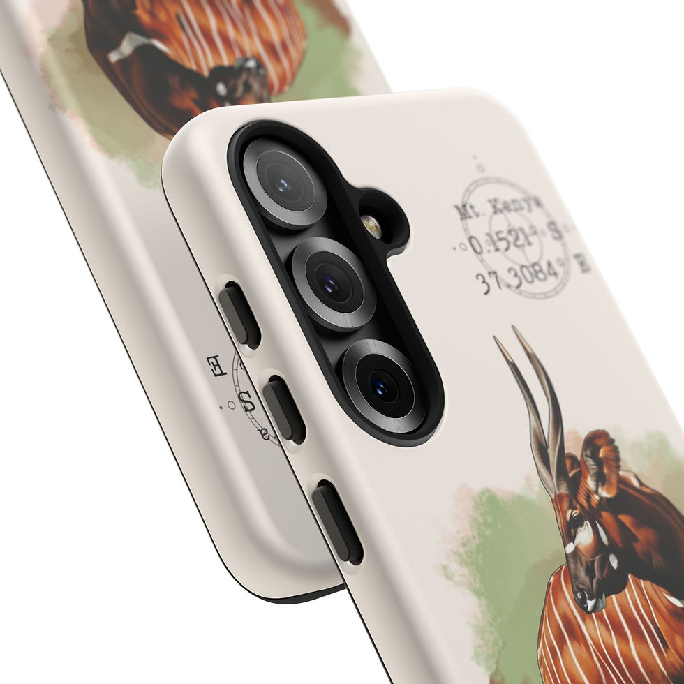 Thumbnail: Bongo Antelope Phone Case by RSCF